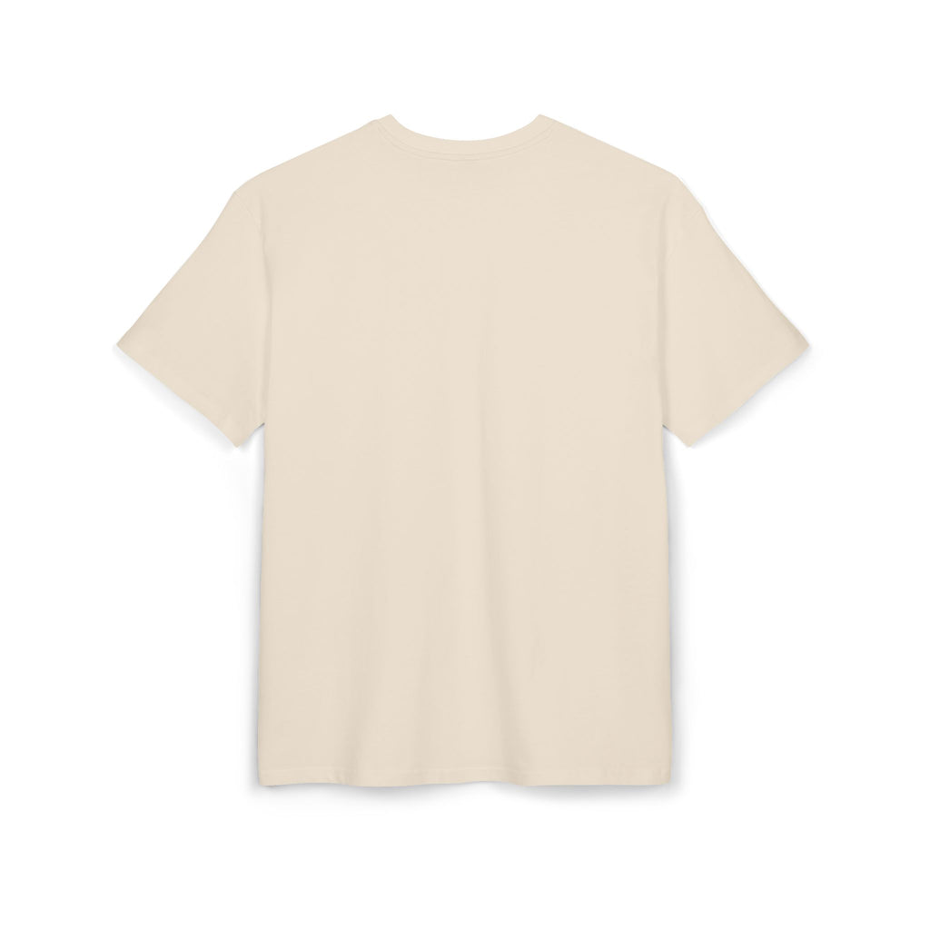 Oversized Tee with “Enter text” Center Print — Minimal Graphic Shirt
