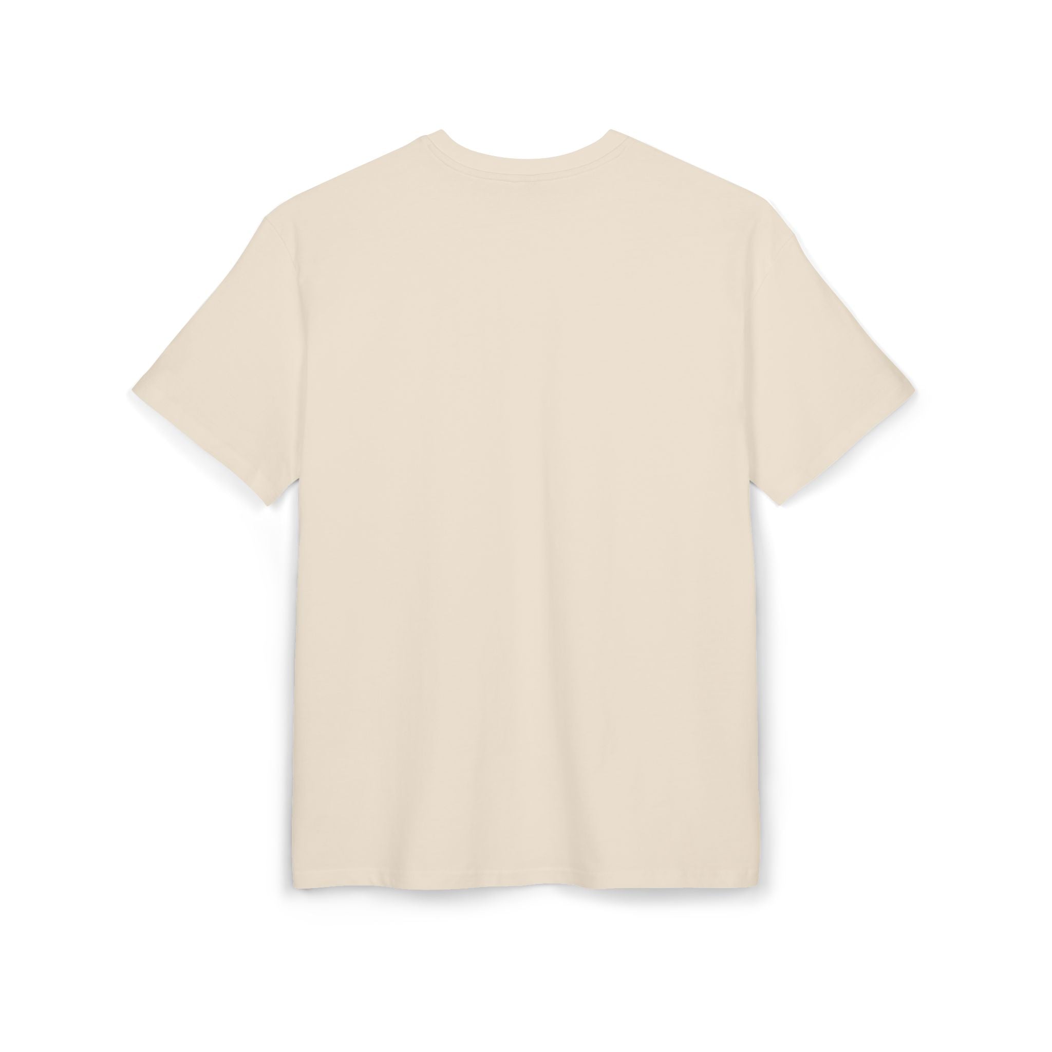 Oversized Tee with “Enter text” Center Print — Minimal Graphic Shirt