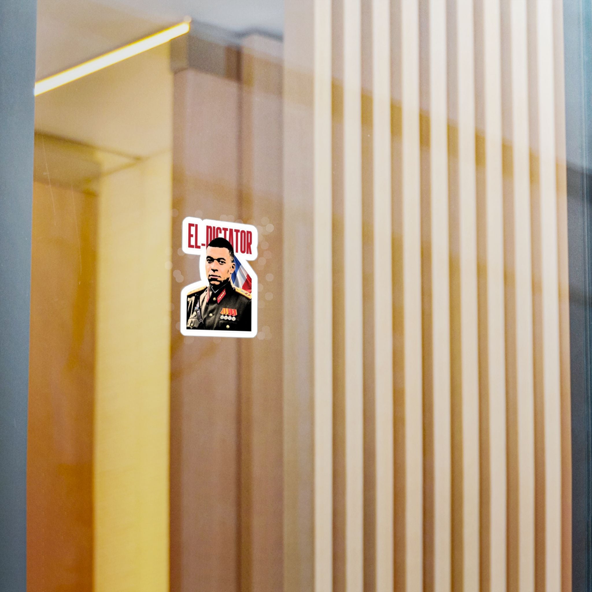 El-Dictator Kylian Mbappe Vinyl Sticker