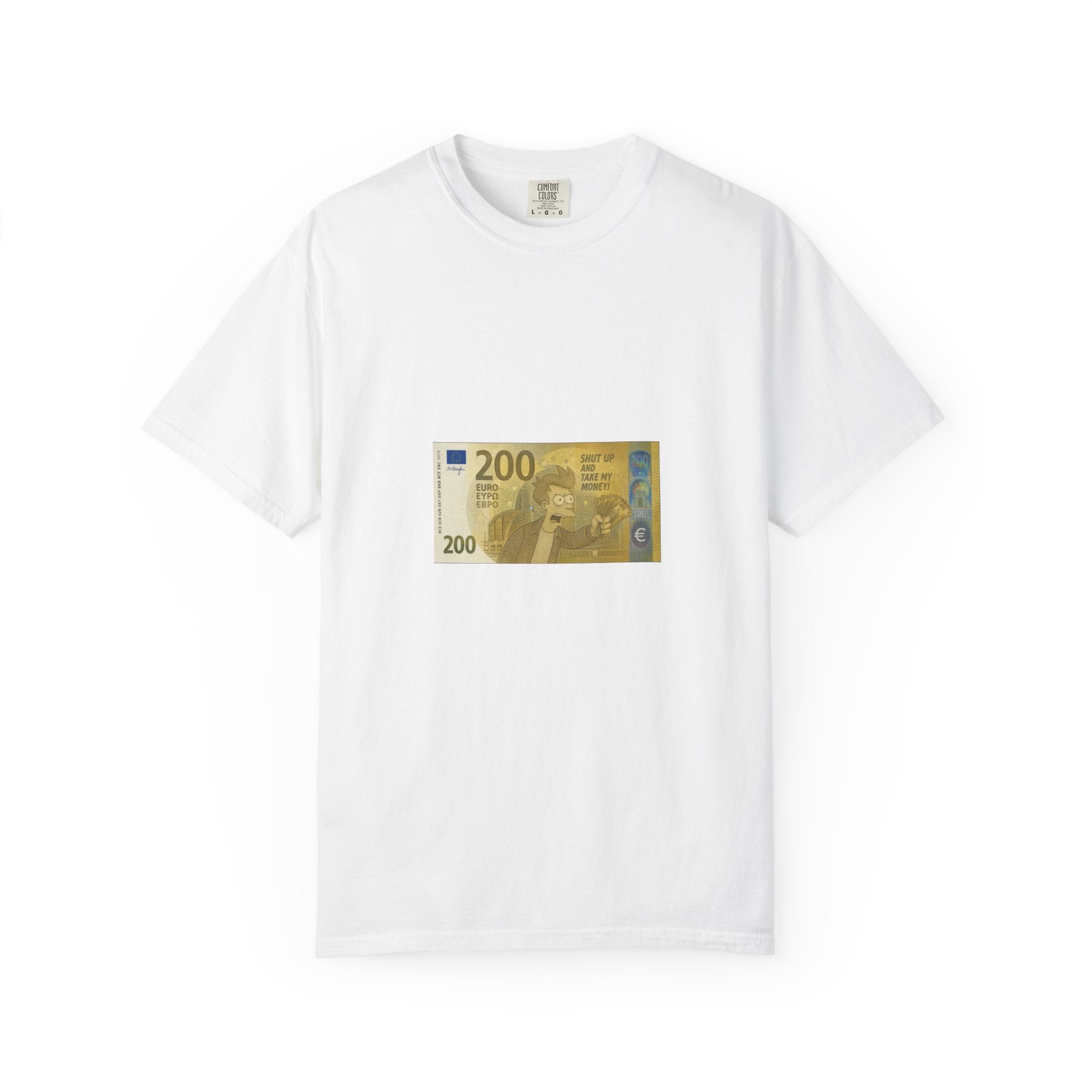 200 Euro Banknote Graphic T-Shirt